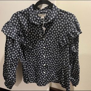 NWT Outerknown Blouse. Womens Small